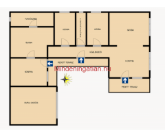 Kiskunhalas Alsóvárosban 5 szobás – újjáépített családi ház eladó!