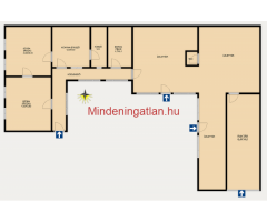 Kiskunhalas 53-as főút mentén bejáratott üzletház eladó!